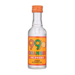 99 Brand Orange Liqueur 99 Proof In Bottle - 50 Ml