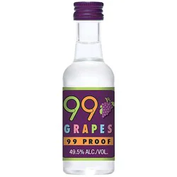 99 Brand Grape Liqueur 99 Proof In Bottle - 50 Ml