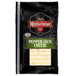 Kretschmar Premium Deli Pre Sliced Pepper Jack Cheese - 8 Oz