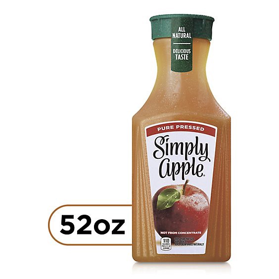 slide 1 of 3, Simply Apple Juice - 52 Fl. Oz., 52 fl oz