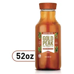 Gold Peak Tea Black Iced Unsweetened - 52 Fl. Oz.