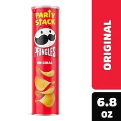 Pringles Potato Crisps Chips Original Lunch Snacks - 6.8 Oz