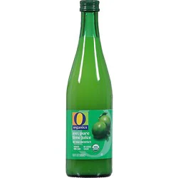 O Organics Pure 100% Lime Juice - 16.9 Fl. Oz.