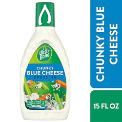 Wish-Bone Chunky Blue Cheese Salad Dressing - 15 Fl Oz