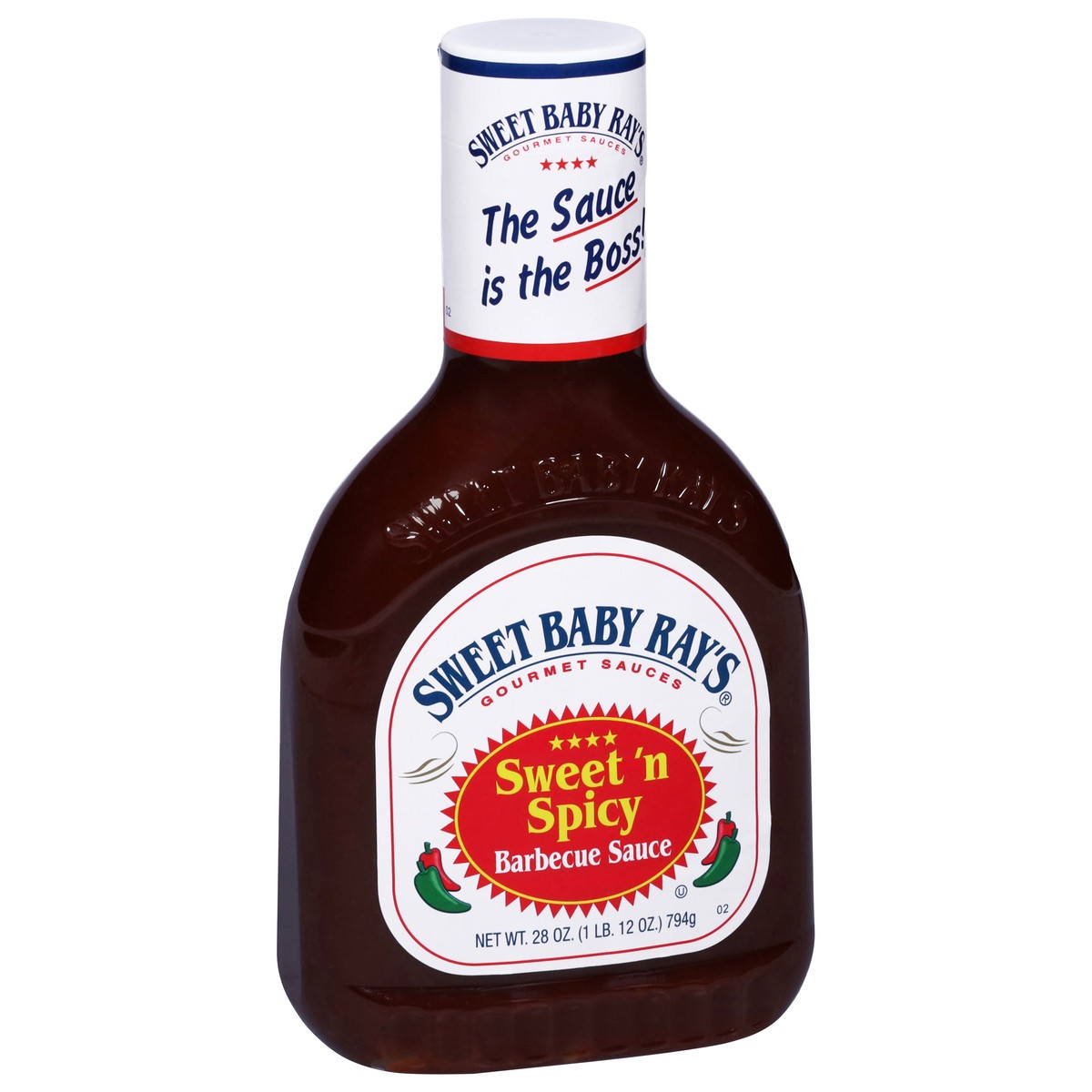 slide 11 of 13, Sweet Baby Rays Sweet N Spicy Bbq Sauce - 28 Oz, 28 oz