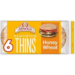 Arnold Honey Wheat Sandwich Thins - 12 Oz