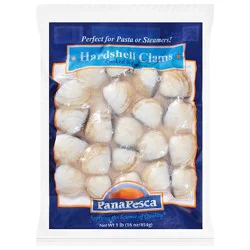 Panapesca Clams In Shell Vacpack 17/22 Ct - 1 Lb