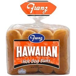 Franz Hot Dog Buns Hawaiian 8 Count - 15 Oz