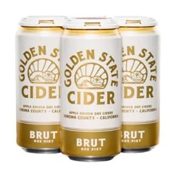 Golden State Bay Brut In Cans - 4-16 Fl. Oz.