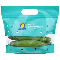 O Organics Mini Cucumbers - 16 Oz