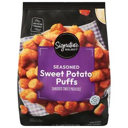Signature Select Sweet Potato Puffs Shredded Sweet Potatoes - 20 Oz