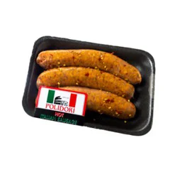 Meat Service Counter Polidori Sausage Italian Hot Link Fr 4 Oz