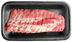 Pork Loin Backribs Fresh - 1 Lb
