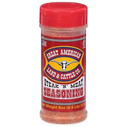 Great Amer Ssnng Steak - 8 Oz