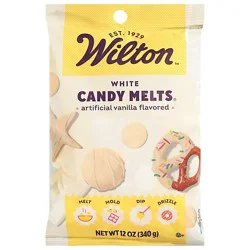 Wilton Candy Melts White Vanilla Flavor - 12 Oz