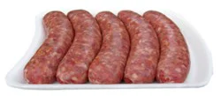Meat Service Counter Polidori Beer Bratwurst Sausage Link Fresh 4 Oz