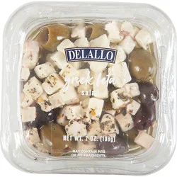 Delallo Salad Greek Feta - 7 Oz