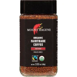 Mount Hagen Coffee Instant Jar Regulr - 3.53 Oz