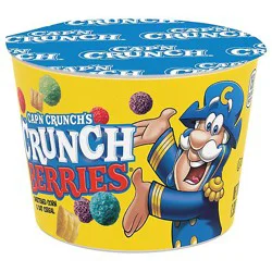 Capn Crunch Cereal Corn & Oat Sweetened Crunch Berries - 1.3 Oz