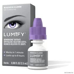 Lumify Redness Reliever Eye Drops Brimonidine Tartrate Ophthalmic Solution 0.025% - 0.08 Fl. Oz.