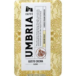 Caffe Umbria Gusto Crema Wb - 12 Oz