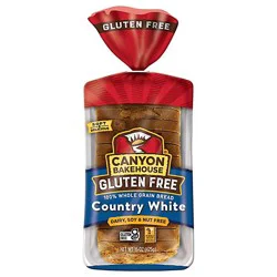 Canyon Bakehouse Country White Gluten Free 100% Whole Grain Sanwich Bread - 15 Oz