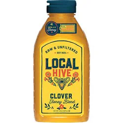 Local Hive Honey Raw & Unfiltered Authentic Clover - 24 Oz