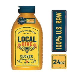 Local Hive Honey Raw & Unfiltered Authentic Clover - 24 Oz