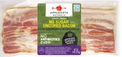Applegate Natuals No Sugar Uncured Bacon Slices - 8 Oz