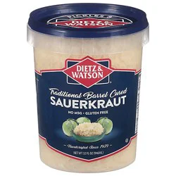 Dietz & Watson Old Fashioned Barrel Cured Sauerkraut - 32 Oz