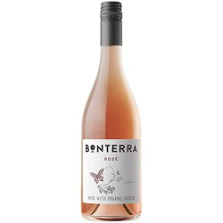 Bonterra Wine Organic Rose California - 750 Ml