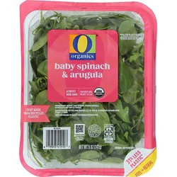 O Organics Baby Spinach And Arugula - 5 Oz
