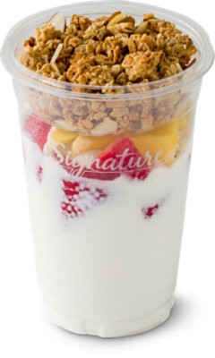slide 1 of 1, Fresh Cut Yogurt Parfait Vanilla With Strawberry & Mango - 12 Oz (480 Cal), 12 oz