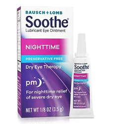 Soothe Nighttime Severe Dry Eye Moisturizing Ointment - 1.8 Oz