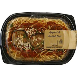 Signature Cafe Spaghetti And Meatballs - 31 Oz
