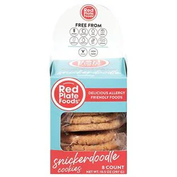Snickerdoodle Cookies Gluten Free Vegan Nut Free Soy Free 8 Count - 10.5 Oz