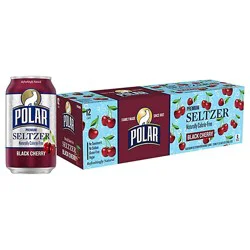 Polar Seltzer Calorie-Free Black Cherry Can - 12-12 Fl. Oz.