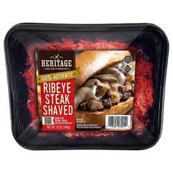 Heritage Ribeye Steak Finely Sliced - 12 Oz