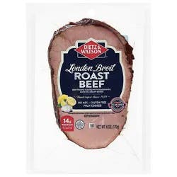 Dietz & Watson Pre Sliced London Broil Beef Roast - 6 Oz