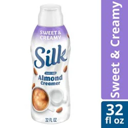 Silk Sweet & Creamy Dairy Free Almond Milk Coffee Creamer - 32 Fl. Oz.