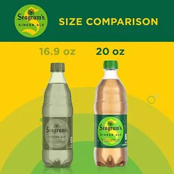 Seagrams Soda Pop Ginger Ale - 20 Fl. Oz.
