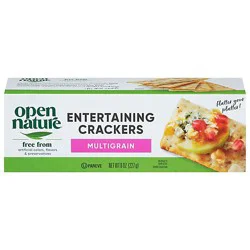 Open Nature Crackers Entertaining Multigrain - 8 Oz