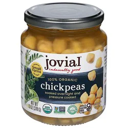 Jovial Beans Chickpea Org - 13 Oz