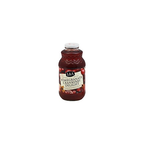slide 1 of 1, L & A Juic Juice Pomgrnte Cr, 32 fl oz