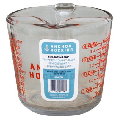 slide 1 of 1, Anchor Hocking 32 Oz Measuring Cup - Each, 1 ct