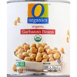 O Organics Beans Garbanzo - 29 Oz