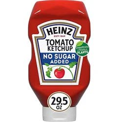 Heinz Tomato Ketchup With No Sugar Added Bottle - 29.5 Oz