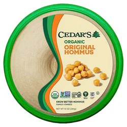 Cedars Hommus Organic Original Tub - 10 Oz