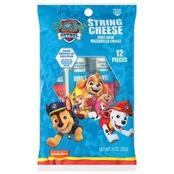 Nickelodeon Paw Patrol Mozzarella Low-Moisture Part-Skim String Cheese 12 Count - 10 Oz