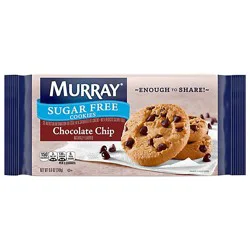 Murray Cookies Sugar Free Chocolate Chip With Extra Cookies Bag - 8.8 Oz
